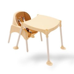 Prime 4i1 Mama Sandalyesi / Çalışma masalı / Sandalyeli / Pedli - krem