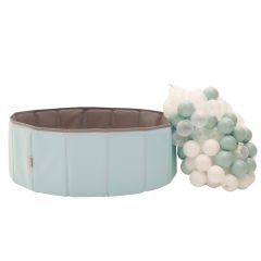 Hopy Katlanır Oyun Alanı / Top Havuzu / 90 Adet Top Dahil - Mint
