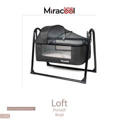Loft Beşik - Yatak / Antrasit