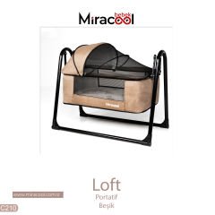 Loft Beşik - Yatak / Kahve