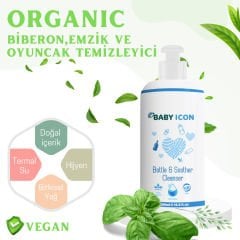 Baby Icon Biberon,Emzik,Oyuncak Temizleyici