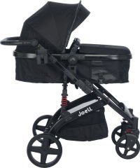 Joell Truva Travel Sistem Bebek Arabası ve Puset / Full Black