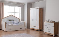 Panjur Montessori Meşe-Beyaz Bebek ve Çocuk Odası