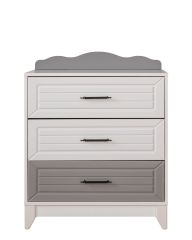 Ottoman Grey 3 Çekmeceli Şifonyer