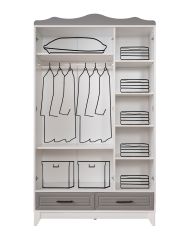 Ottoman Grey Sedir Oda Takımı