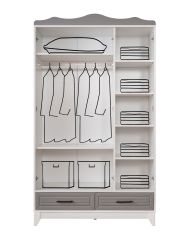 Ottoman Grey Montessori Oda Takımı